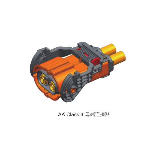 AK 4（2位）系列母端连接器180°