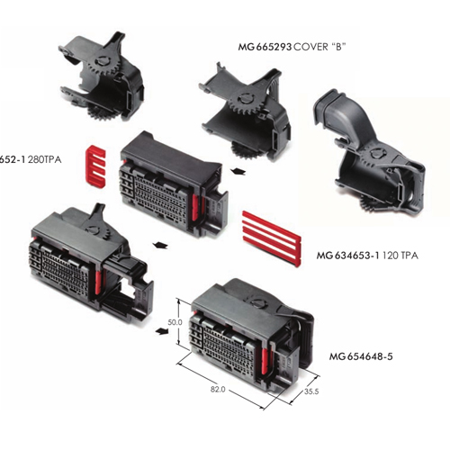 PCU/ECU 91P CONNECTOR